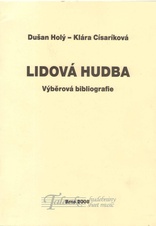 Lidová hudba - výběrová bibliografie