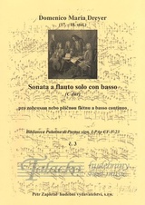 Sonata a flauto solo con basso (C dur) č. 3