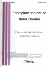 Principium sapientiae timor Domini