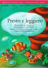 Presto e leggiero - Piano studies for every week
