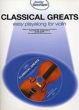 Junior Guest Spot: Classical Greats - Easy Playalong (Violin) + CD