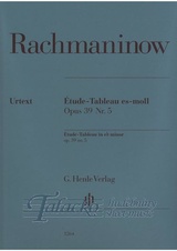 Étude-Tableau e flat minor op. 39 no. 5