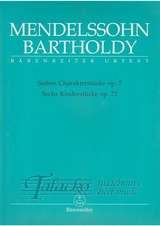 Sieben Charakterstücke op. 7, Sechs Kinderstücke op. 72