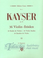 36 Violin Studies op. 20/3