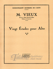 20 Studies for Viola (Vingt Études pour Alto)