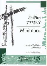 Miniatura pro 4 příčné flétny (klarinety)