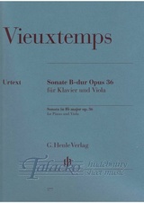 Viola Sonata in B flat major op. 36