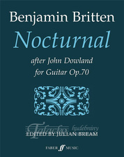 Nocturnal after John Dowland for Guitar, Op. 70