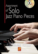 Assortment of Solo Jazz Piano Pieces (Book/DVD)