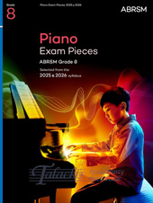 Piano Exam Pieces 2025 & 2026, Grade 8
