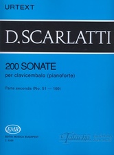200 Sonate per clavicembalo - parte seconda (no. 51 - 100)