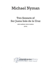 Two Sonnets of Sor Juana Inés de la Cruz