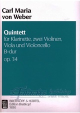 Quintet in Bb major Op. 34
