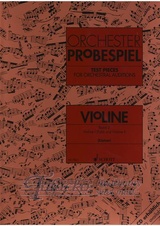 Test Pieces for Orchestral Auditions (Violin) Band 2