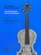 Galamian Contemporary Violin Technique, Vol. 2