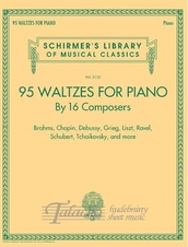 95 Waltzes by 16 Composers for Piano