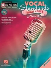 Jazz Play-Along Volume 129: Vocal Standards (High Voice) + CD