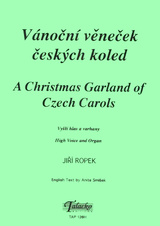 Vánoční věneček českých koled - vyšší hlas