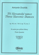 Tři Slovanské tance op.46, no. 1, 3, op. 72, no. 2