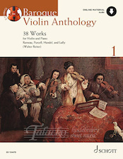 Baroque Violin Anthology 1 + online audio: B-STOCK