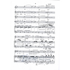 Slovenské ľudové piesne pre sóla, miešaný zbor a orchester - klavírny výťah