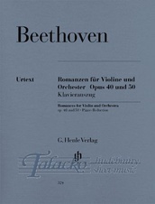 Romances for Violin and Orchestra op. 40 & 50 in G and F major