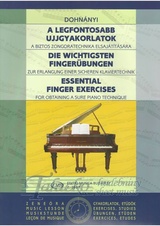Essential Finger Exercises for obtaining a sure piano technique