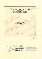 Adagio pour 2 violons, alto e violoncello