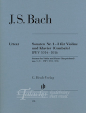 Sonatas for Violin and Piano (Harpsichord) 1-3: B-STOCK