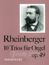 10 Trios fur orgel op.49