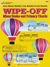 Bastien Piano Basics: Wipe-off Minor Scales & Primary Chords