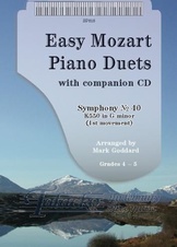 Easy Mozart Piano Duets + CD