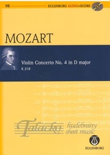 Violin Concerto no. 4 in D major K 218 + CD