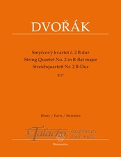 Smyčcový kvartet č. 2 B dur B 17