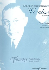 Vocalise op. 34, no. 14 (Piano)