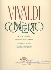 Concerto in fa maggiore La tempesta di mare per flauto, archi e cembalo RV 433