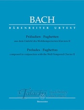 Preludes and Fughettas composed in conjunction with the Well-Tempered Clavier II