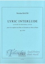 Lyric Interlude (Study in Pastoral Style) op. 110b