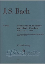 6 Sonatas for Violin and Piano (Harpsichord) BWV 1014 - 1019