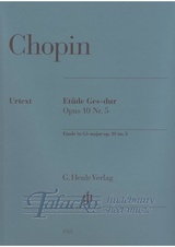 Etude G flat major op. 10 no. 5