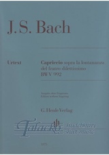 Capriccio sopra la lontananza del fratro dilettissimo BWV 992