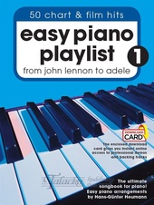 Easy Piano Playlist: Volume 1 (Book/Audio Download)	