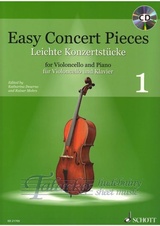Easy Concert Pieces for Violoncello and Piano 1 + CD