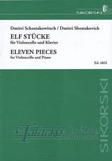 11 Pieces for violoncello and piano