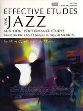Effective Etudes For Jazz - Alto Saxophone + CD
