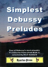 Simplest Debussy Preludes