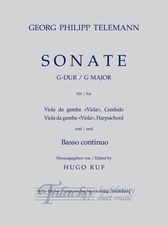 Sonate G-Dur TWV 42:G 6