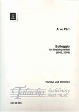Solfeggio for String quartet