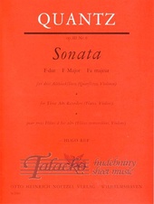 Sonata F-Dur op. 3 Nr. 6
