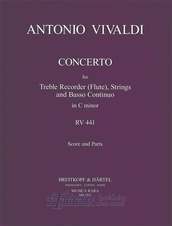 Flute Concerto in C minor RV 441, VP+party